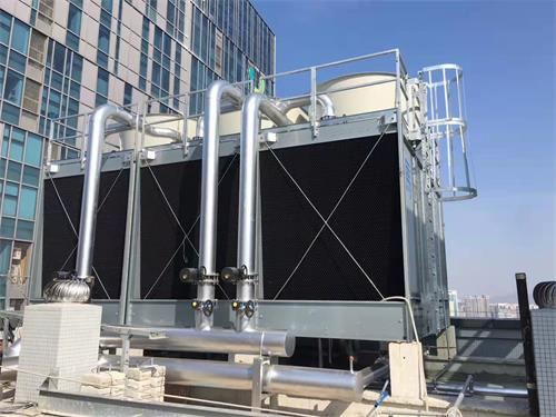 冷卻塔填料更換：閉式冷卻塔工作原理(冷卻塔機(jī)組的工作原理圖)